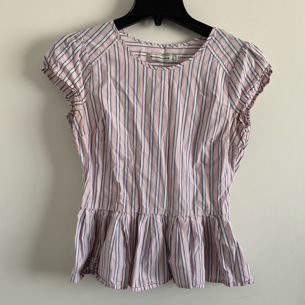 Abercrombie peplum top
